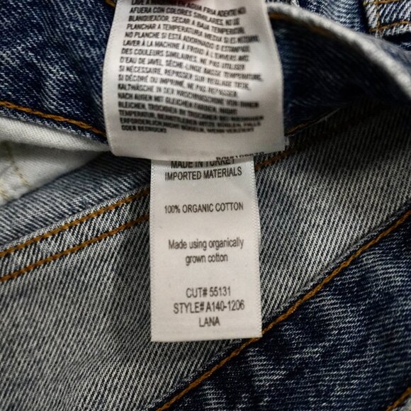 🖤 AGOLDE Lana High Rise Vintage Straight – Size 24 🖤 - Picture 8 of 8